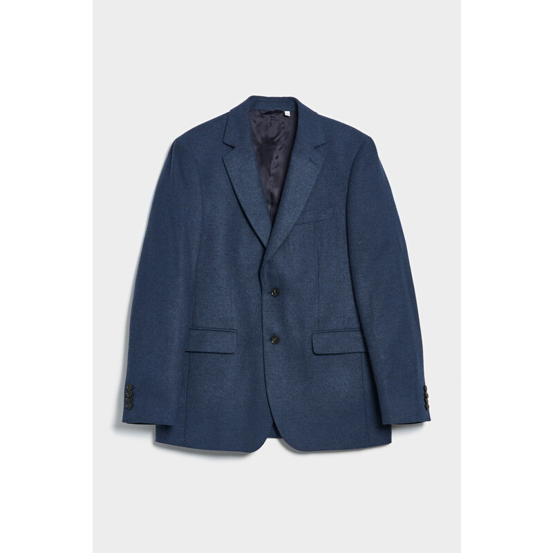 BLEJZR GANT HERRINGBONE SUIT BLAZER modrá 48