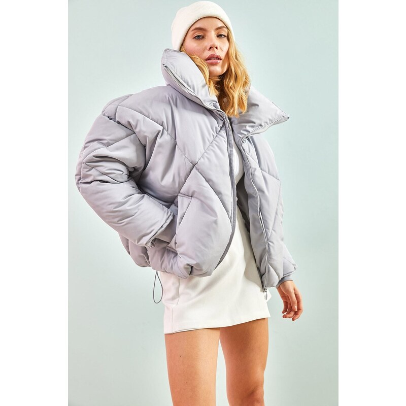 Bianco Lucci Women's Oversized Puffy Coat