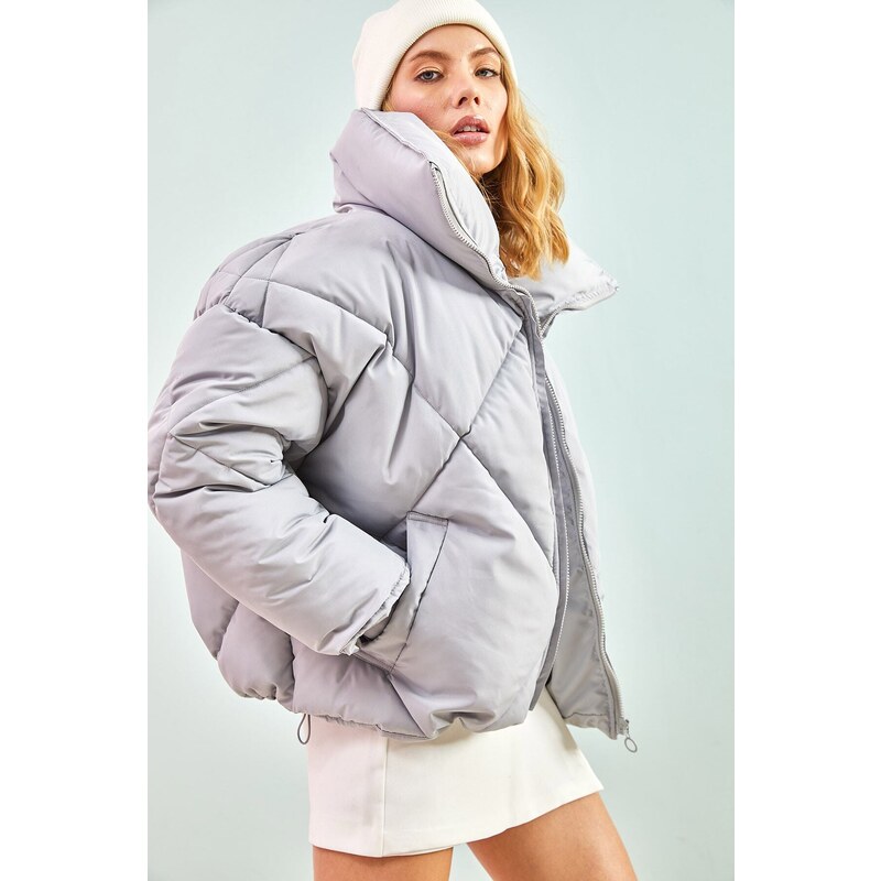 Bianco Lucci Women's Oversized Puffy Coat