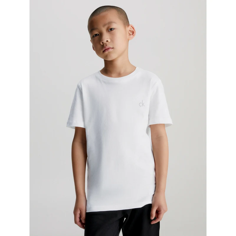 Chlapecké tričko 2 Pack Boys Lounge T-Shirts Modern Cotton B70B793300908  bílá/černá - Calvin Klein - GLAMI.cz