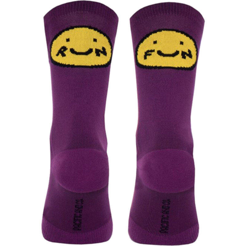 Ponožky Pacific and Co SMILE RUN (Auberginie) smilerunauberginie