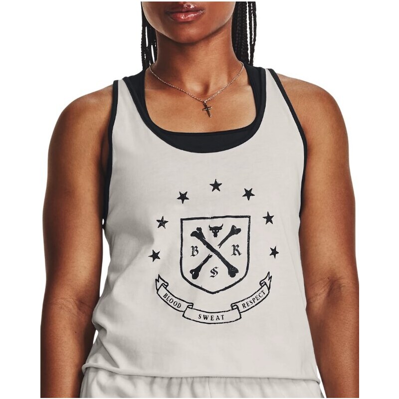 Tílko Under Armour Pjt Rck Q3 Arena Tank-GRN 1380185-114