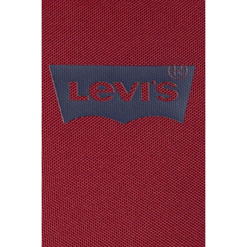 Dětský batoh Levi's červená barva, malý, s potiskem
