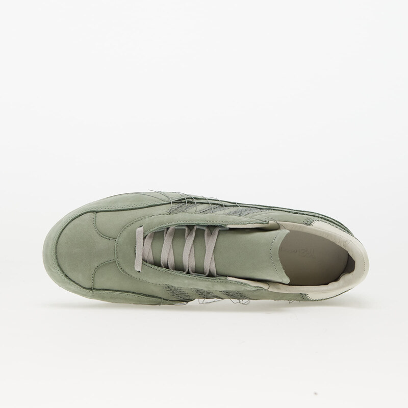 Y-3 Gazelle Silver Green/ Off White/ Light Brown