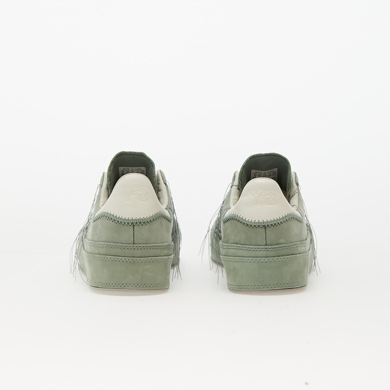 Y-3 Gazelle Silver Green/ Off White/ Light Brown