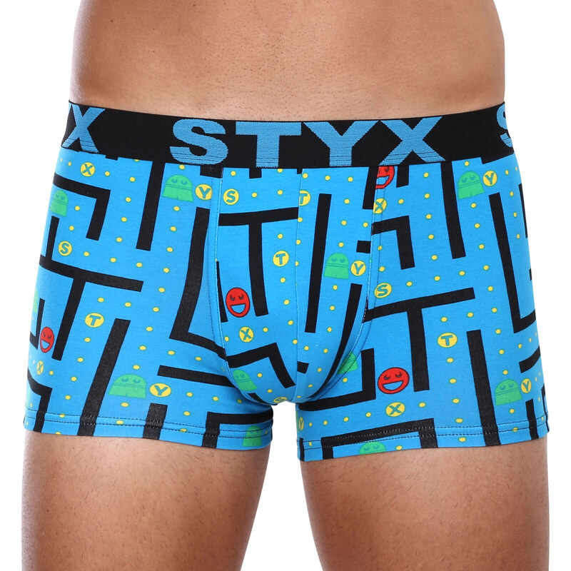 Pánské boxerky Styx art sportovní guma nadrozměr hra (R1259) 4