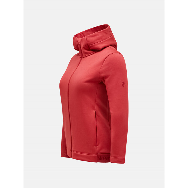 MIKINA PEAK PERFORMANCE W RIDER TECH ZIP HOOD