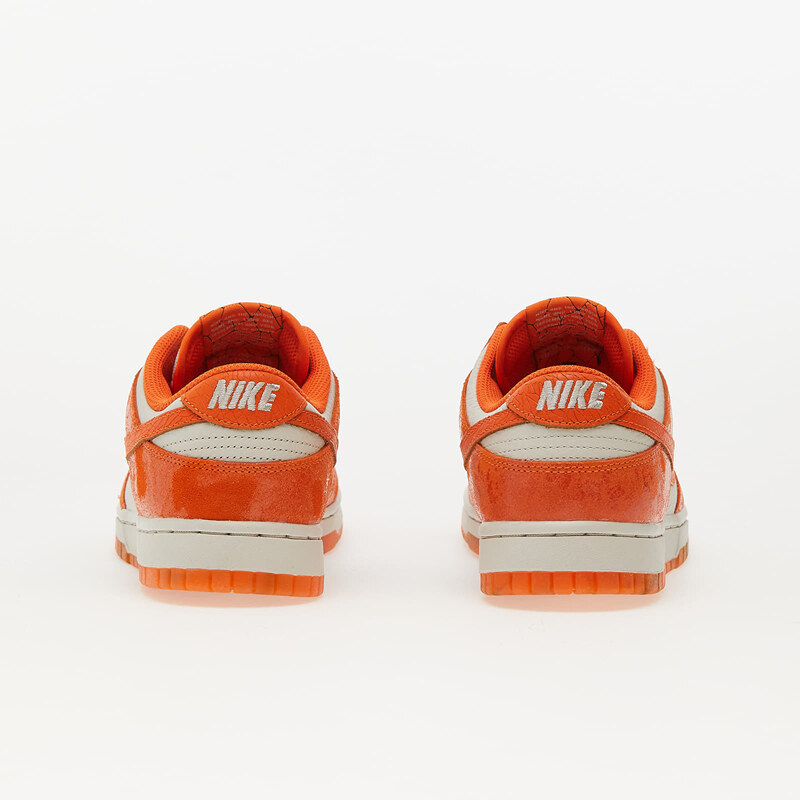 Nike Wmns Dunk Low Light Bone/ Safety Orange-Laser Orange