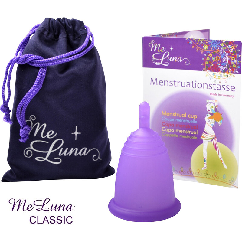 Menstruační kalíšek Me Luna Classic XL se stopkou fialová (MELU042)