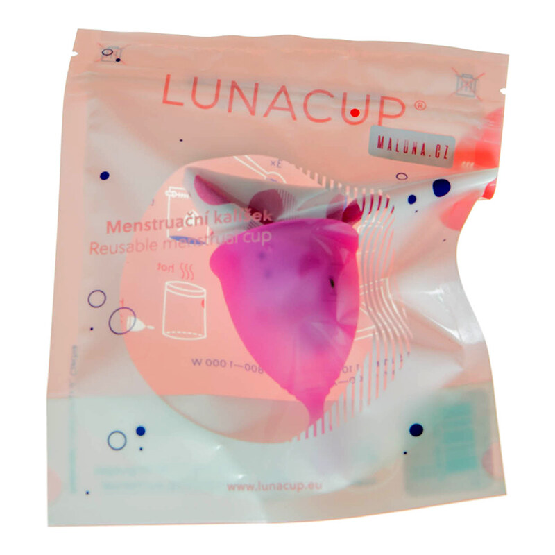 Menstruační kalíšek Lunacup vel. 1 malinový (LUNA103)