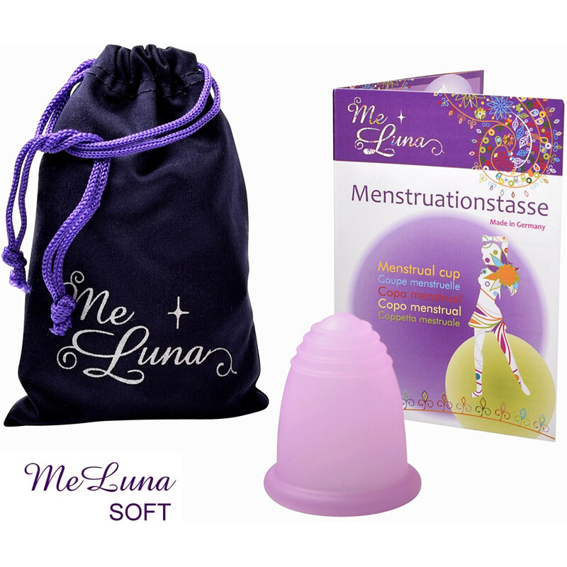 Menstruační kalíšek Me Luna Soft L basic růžová (MELU066)