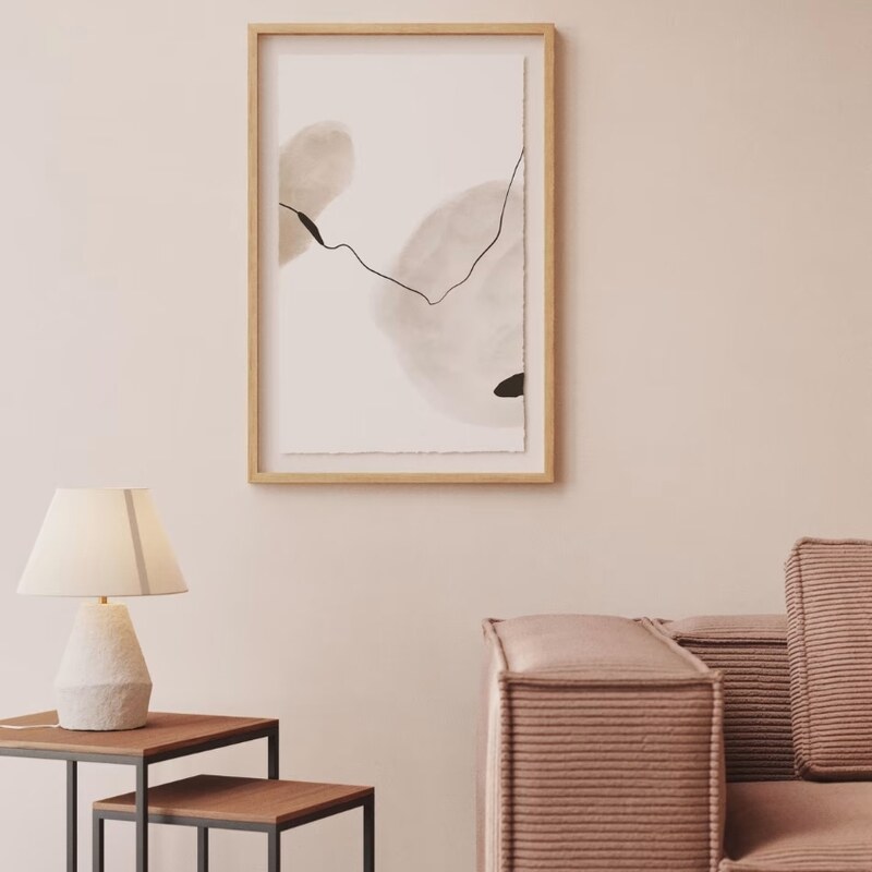 Abstraktní obraz Kave Home Torroella II. 90 x 60 cm