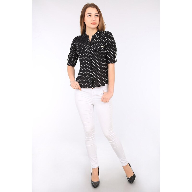 Bigdart 3455 Striped Shirt - F. Black