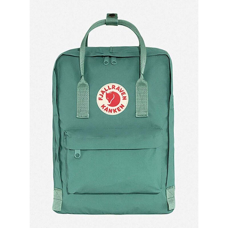 Batoh Fjallraven Kanken zelená barva, velký, hladký, F23510.664-664