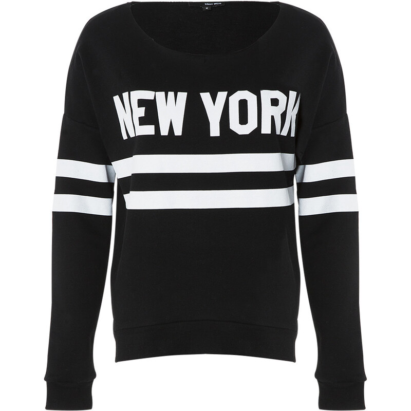 Tally Weijl Monochrome "New York" Print Sweater