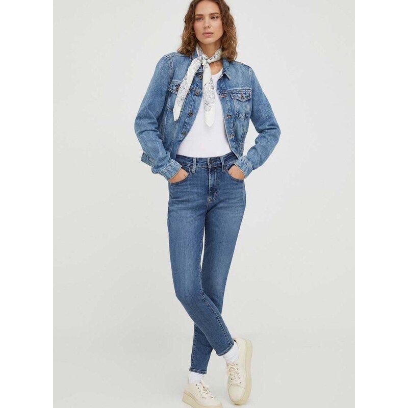 Džíny Levi's 721 HIGH RISE SKINNY dámské