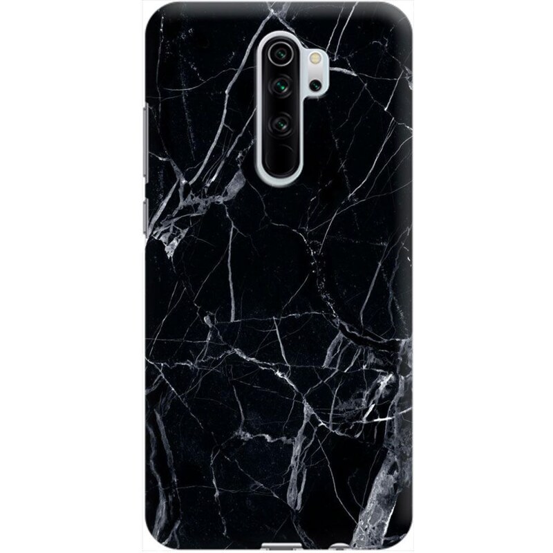 WOZINSKY Wozinsky Marble silikónové pouzdro pro Xiaomi Redmi 9 černá