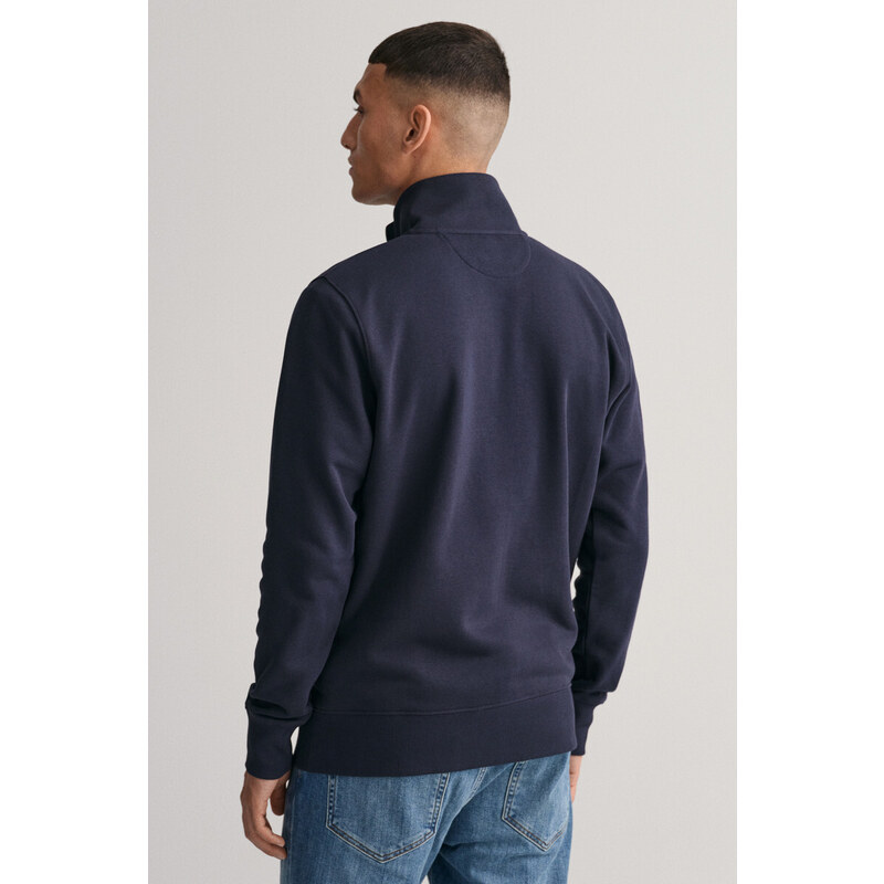 MIKINA GANT REG SHIELD FULL ZIP SWEAT modrá XS