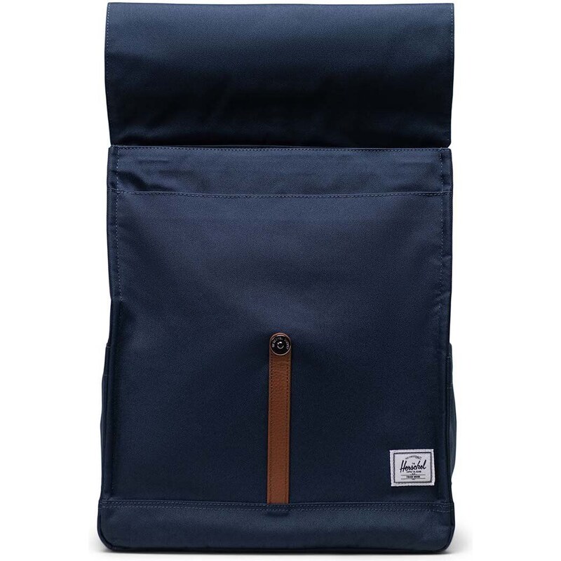 Batoh Herschel 11376-00007-OS City Backpack tmavomodrá barva, velký, hladký