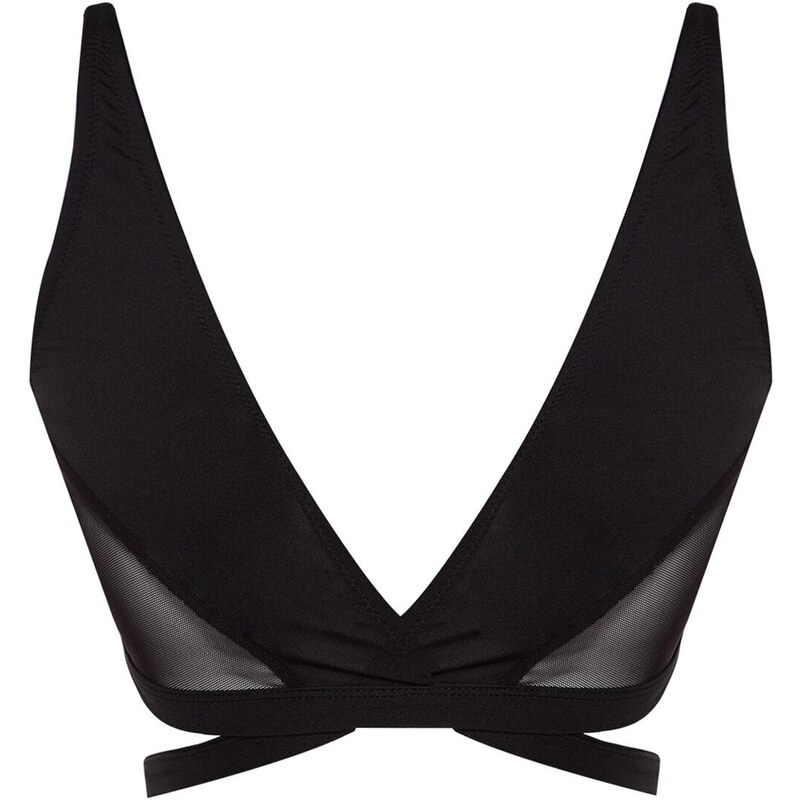 Trendyol Black Polyamide Capless Bralette Bra