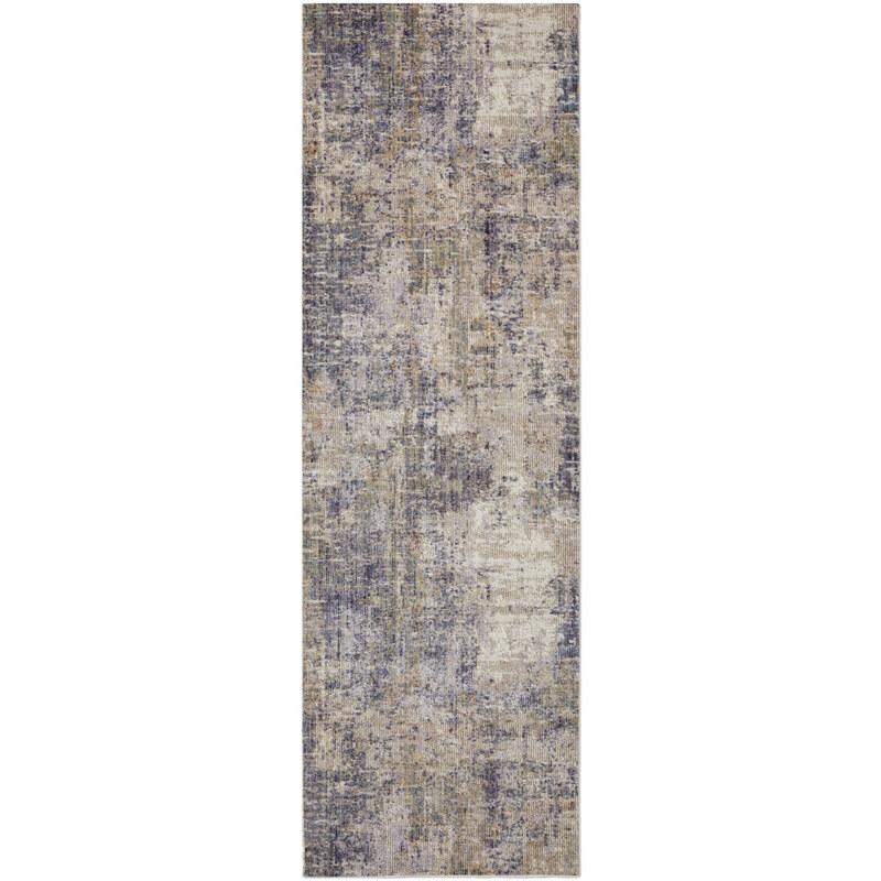 Nouristan - Hanse Home koberce Kusový koberec Cairo 105586 Gizeh Cream Blue – na ven i na doma - 80x200 cm