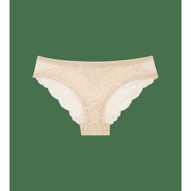Dámské kalhotky Amourette Charm Brazilian01 krémové - TRIUMPH