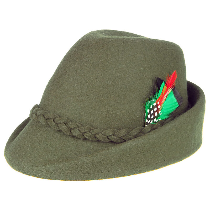 TifanTEX Klobouk zelený pro myslivce