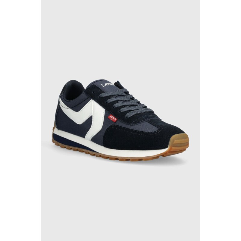 Sneakers boty Levi's STRYDER RED TAB tmavomodrá barva, 235400.17