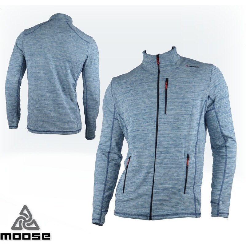 DOVRE MEN MERINO zimní mikina na zip Moose 84766382