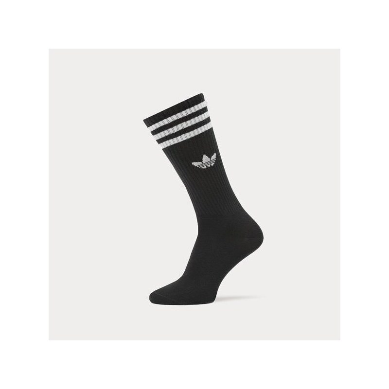 Adidas Ponožky 3-Pack Solid Socks High Crew ženy Doplňky Ponožky IL5015