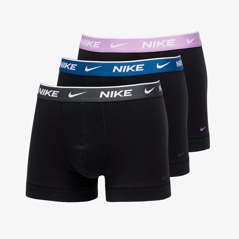 Boxerky Nike Trunk 3-Pack Black