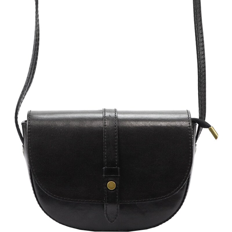 Kožená crossbody kabelka Gregorio 119 černá 84773982