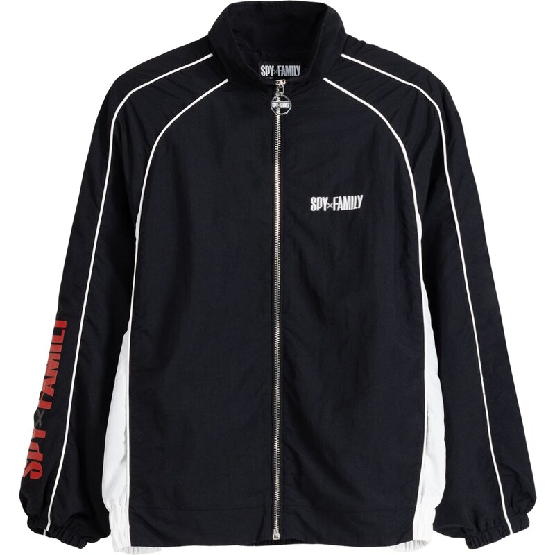 Bershka Přechodná bunda černá 109384577