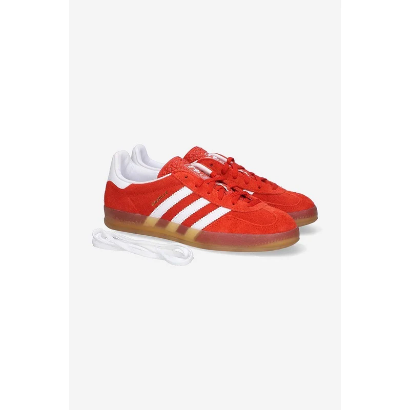 Semišové sneakers boty adidas Originals Gazelle Indoor oranžová barva,  HQ8718-POMARANCZ - GLAMI.cz