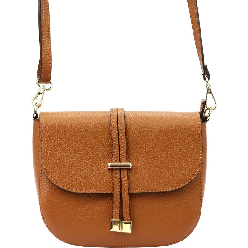 Kožená crossbody kabelka Luka 20-028 DL camel 84780638