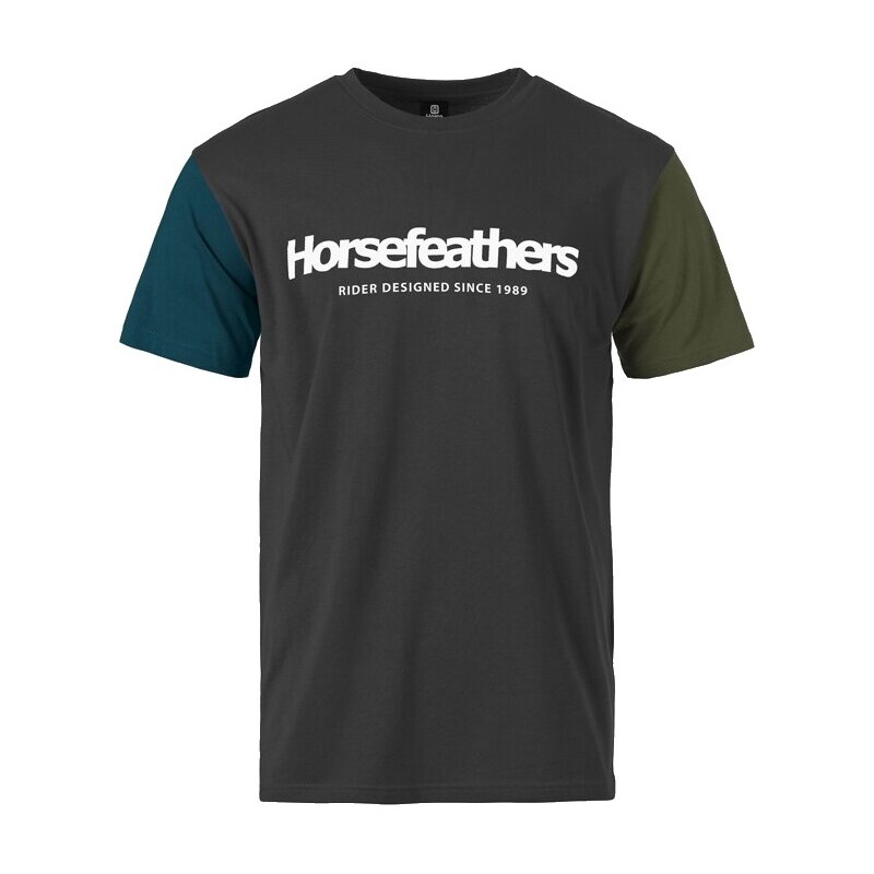 Tmavé pánske tričko Horsefeathers Quarter