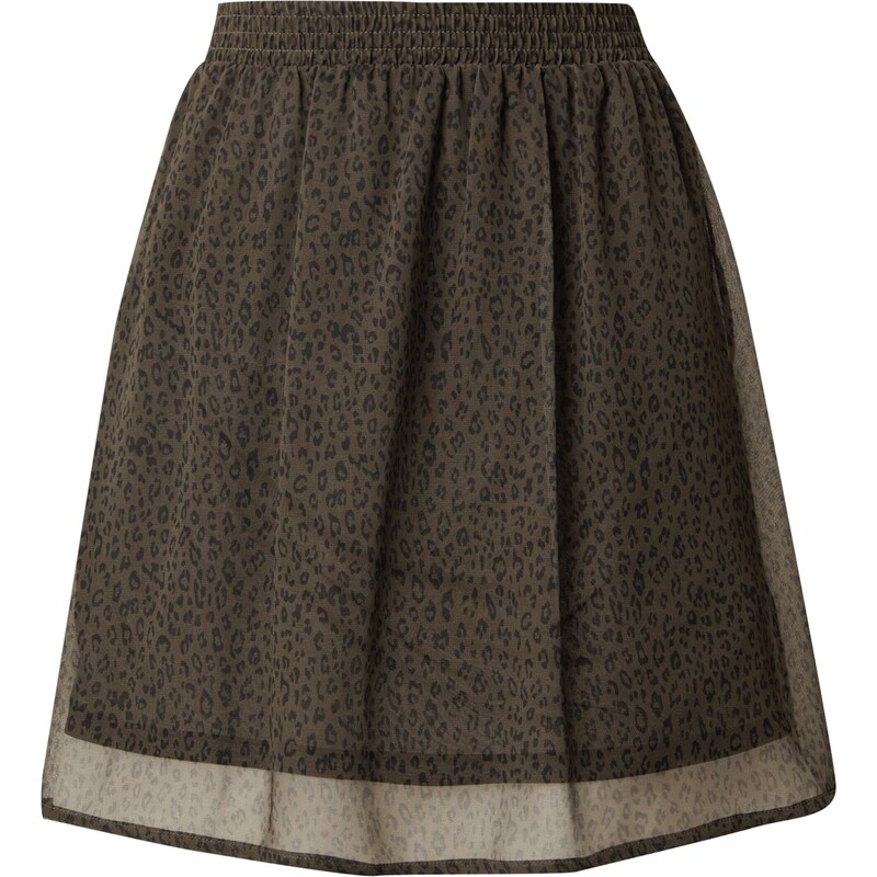 ABOUT YOU Sukně Dorina Skirt khaki / mix barev