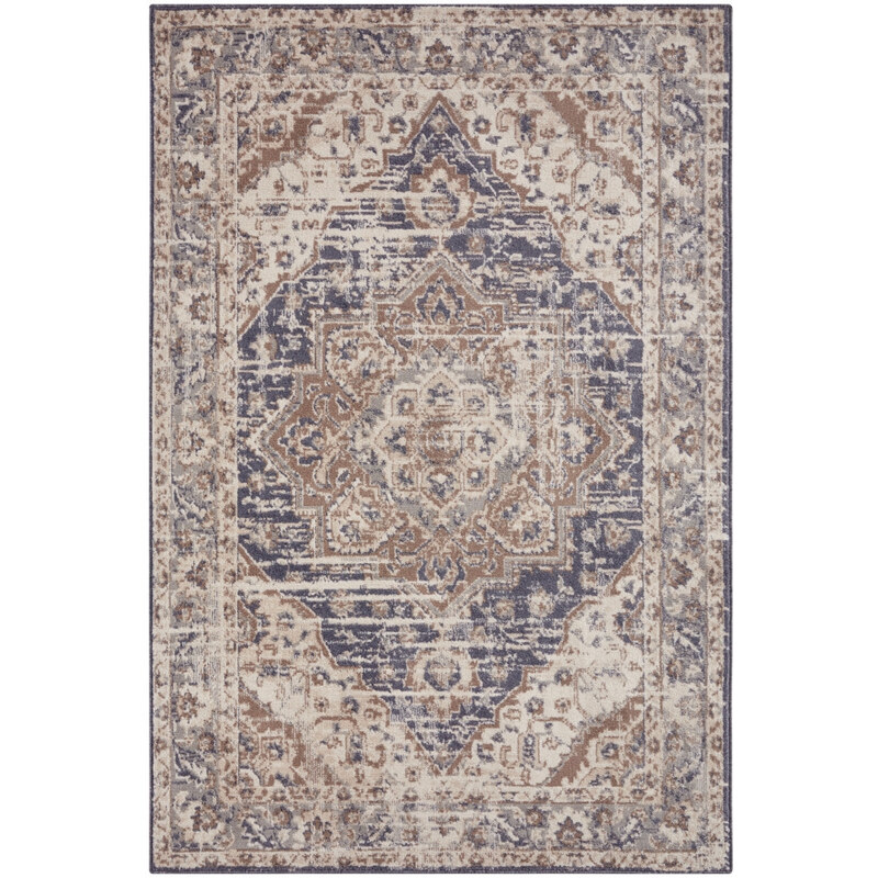 Hanse Home Collection koberce Kusový koberec Terrain 105595 Sand Cream Blue - 120x170 cm