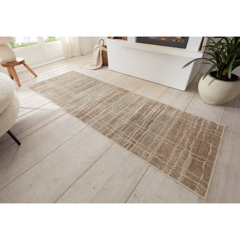 Hanse Home Collection koberce Kusový koberec Terrain 105600 Jord Cream - 80x200 cm