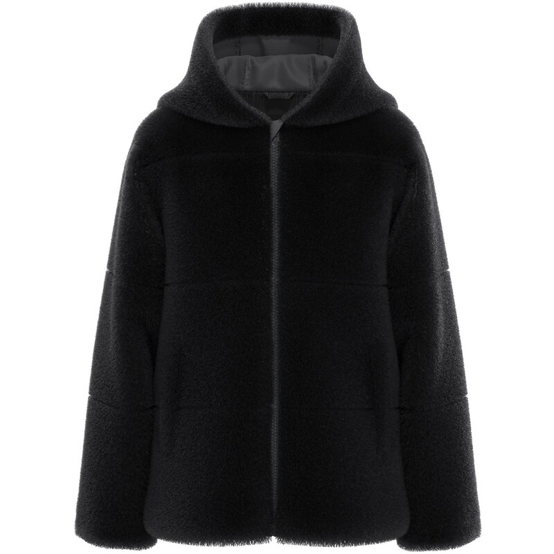 NAME IT NKFMOSA FAKE FUR JACKET W HOOD PB