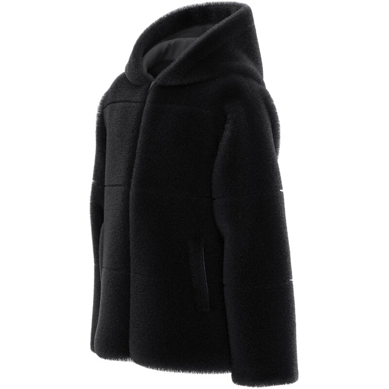 NAME IT NKFMOSA FAKE FUR JACKET W HOOD PB