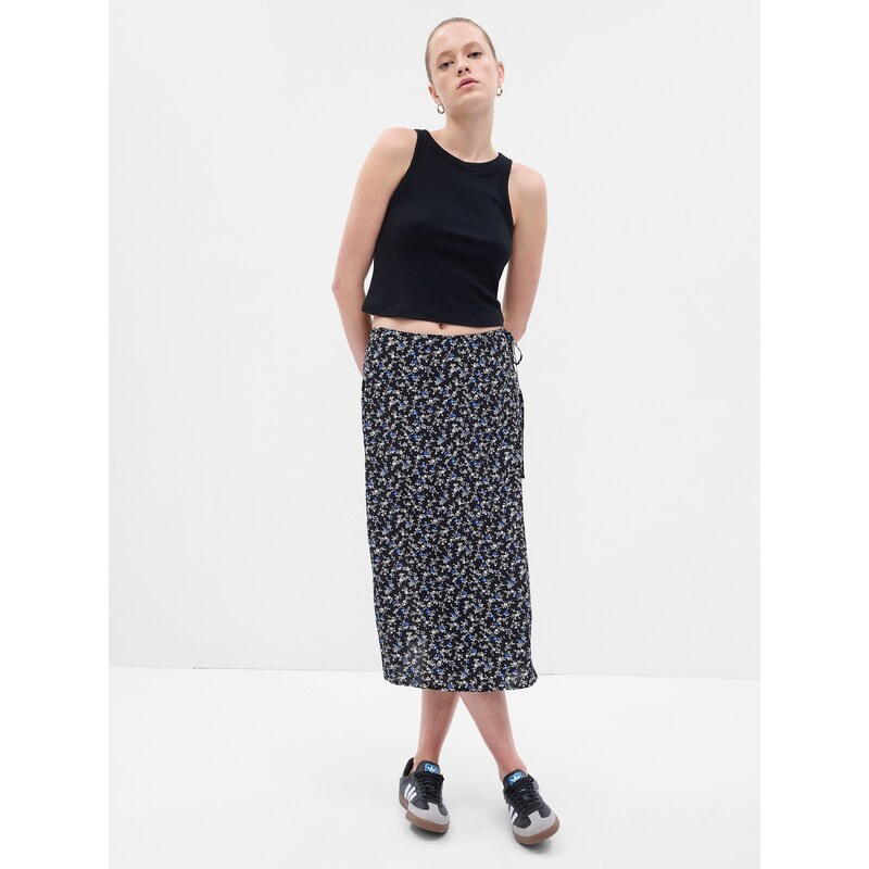 GAP Květovaná midi sukně - Dámské 107068011