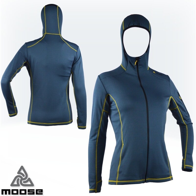 STELVIO HOODIE WOMEN funkční mikina s kapucí Moose 85520169