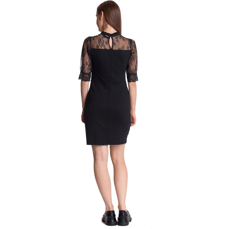Gothic Love - krajkové černé šaty Vive Maria