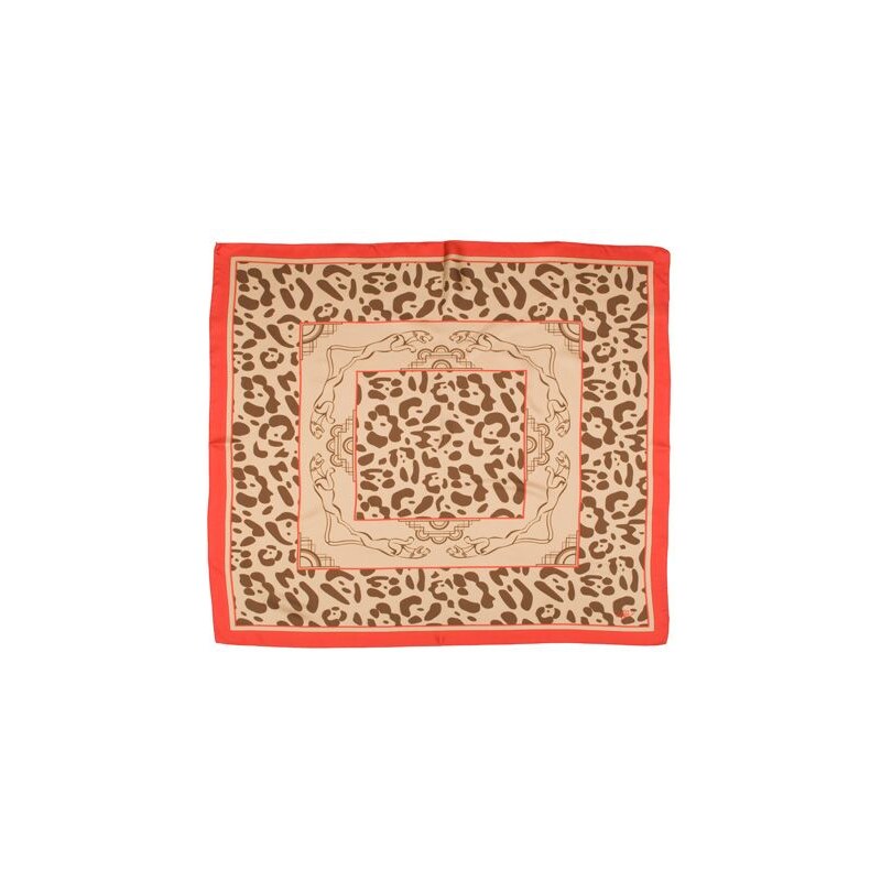 Zlatý hedvábný šátek s motivem jaguára, A Piece of Chic