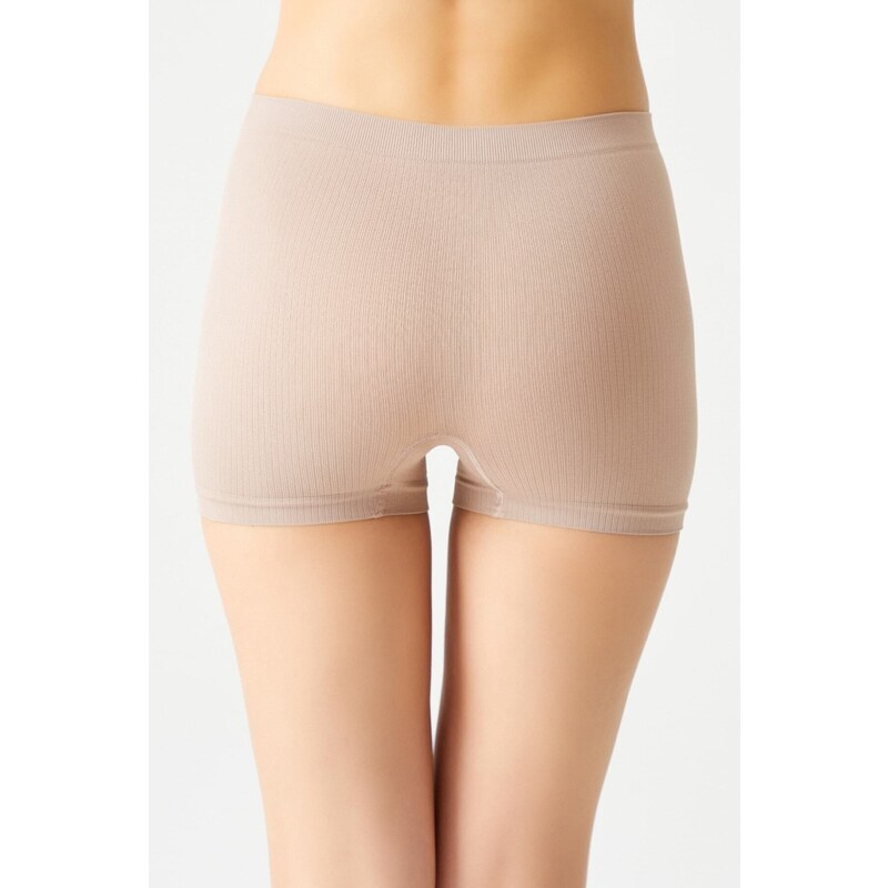 LOS OJOS Beige Corduroy Seamless Boxer Briefs