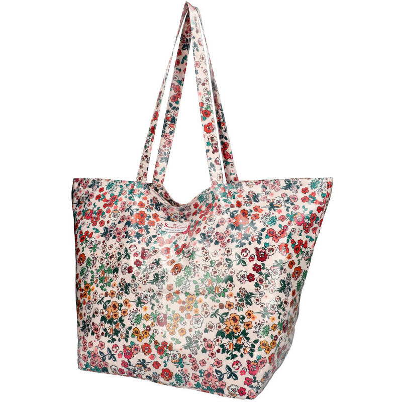 Barebag Sweet & Candy Velká plážová taška s potiskem květin W857-9 M1