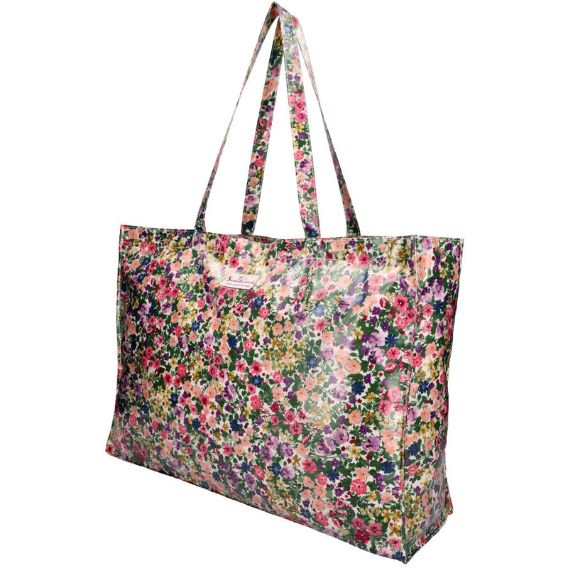 Sweet & Candy Velká plážová taška s potiskem květin W856-9 M1