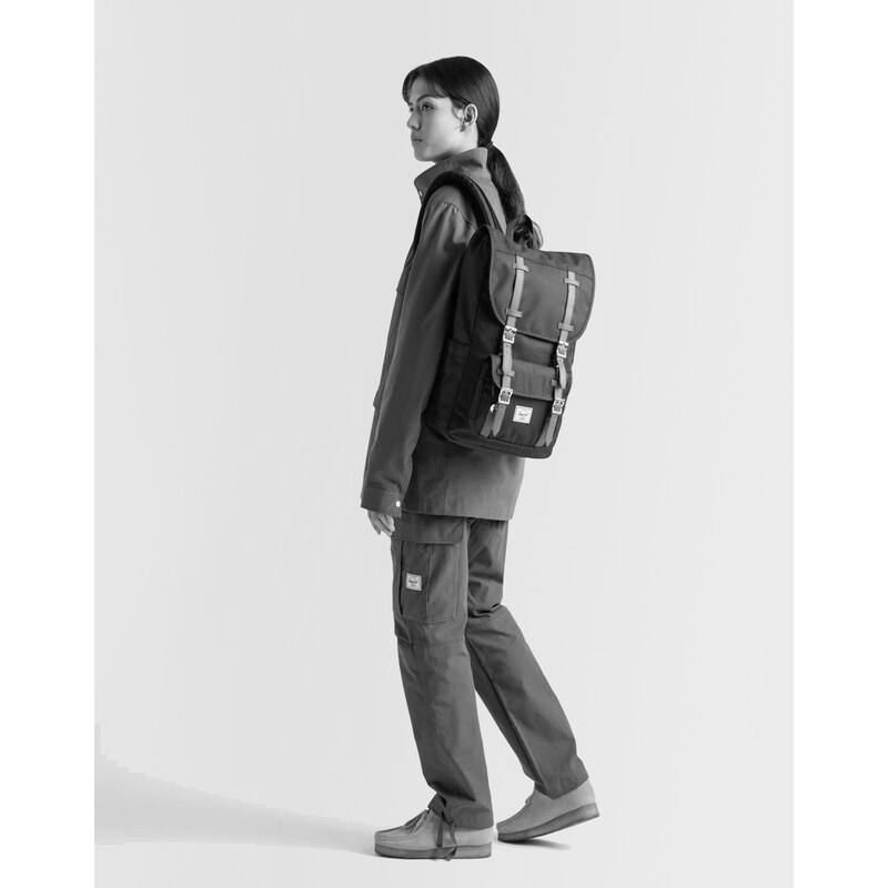 Herschel Supply Little America Mid-Volume Black Tonal