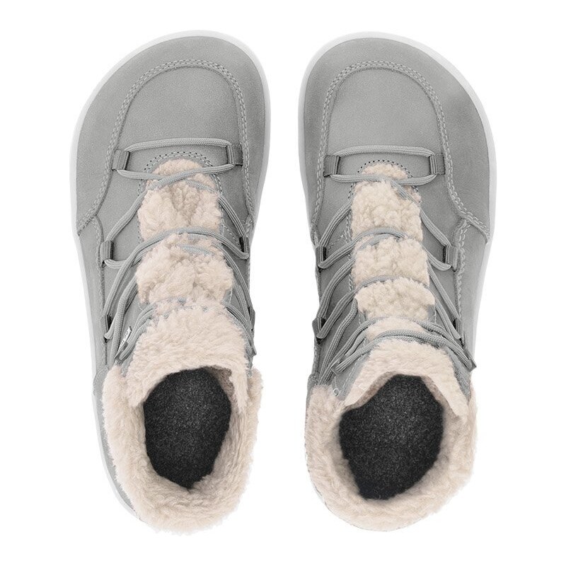 Zimní barefoot boty Be Lenka Bliss - Cloud Grey